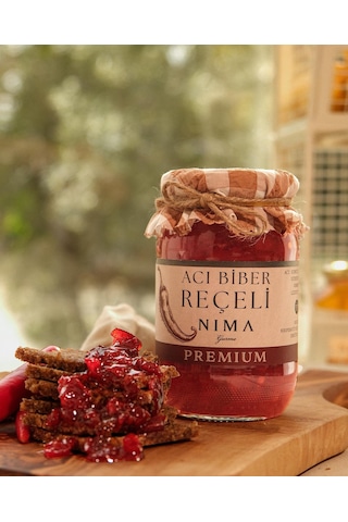 Nima Gurme Premium Acı Biber Reçeli 440 G