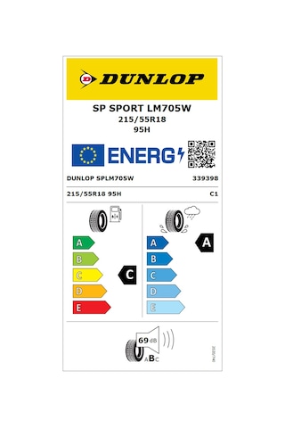 Dunlop 225/55R18 98V Tl Sp Sport Lm705 4X4 Yaz Lastiği 2025