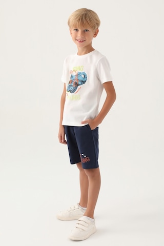 Rolypoly Rhio Krem Erkek Çocuk Bermuda Takım 5274-42974 Krem