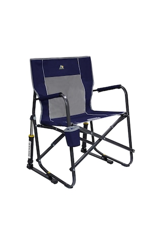 Gci Outdoor Freestyle Amortisörlü Katlanır Kamp Sandalyesi Mavi Lacivert