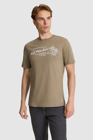 U.S. Polo Assn. U.s. Polo Assn. Erkek Haki Tişört 50327202-vr027