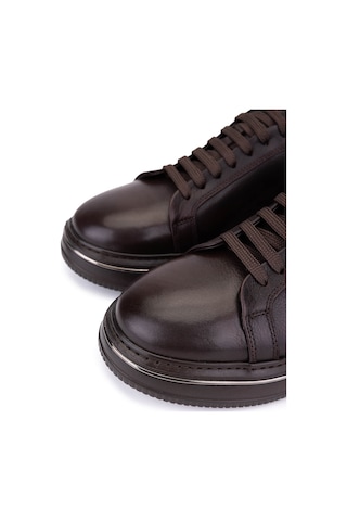 Tamer Tanca Erkek Hakiki Deri Kahverengi Sneakers & Spor Ayakkabı 870 500 Erk Ayk Sk26-27 Kahve Dr