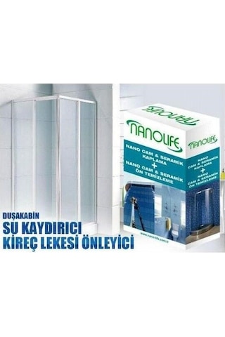 Nanoteknolojik Duşakabin Su Kaydırıcı 2 Yıl Etkili Çok Renkli
