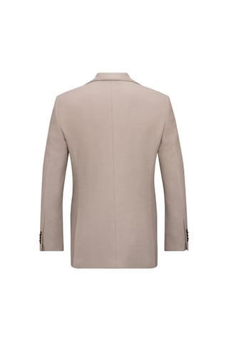 Hatemoğlu Bej Slim Fit Mono Yaka Klasik Ceket Bej