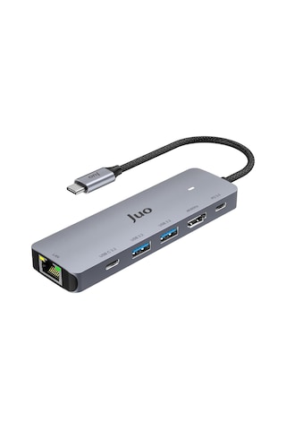 Type-c 5gbps 100w 4k 60hz Hdmı Gigabit Ethernet Dönüştürücü Usb 3.2 Çoklayıcı Hub 01