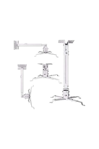 30-60 Cm Arası  Projeksiyon Askı Aparatı, Krem Renk
