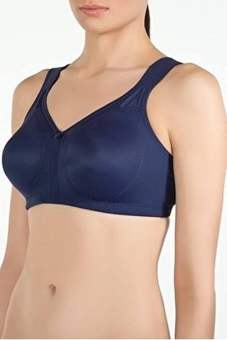 Kom Serena Telsiz Balensiz Toparlayıcı Sütyen Lacivert 001