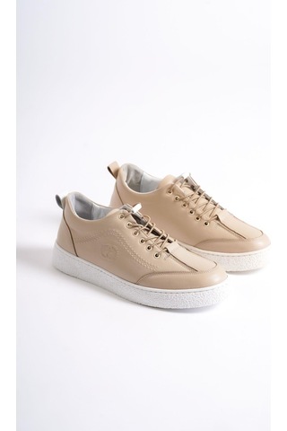 Mubiano Hakiki Deri 4500-bj Bej Erkek Spor Ayakkabı & Sneaker Bej