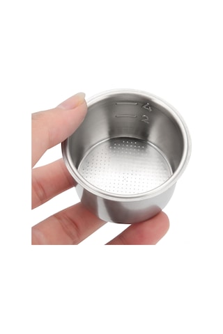 Shineyee 51mm Paslanmaz Çelik Kahve Filtre Sepeti - 10g Kapasite, Delicate Aroma Sağlar, Delonghi, Eupa, Breville Uyumlu - Profesyonel Kahve Aksesuarı