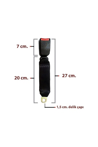 Emniyet Kemeri Otomatik 3 Nokta Kumaşlı Arka Takım