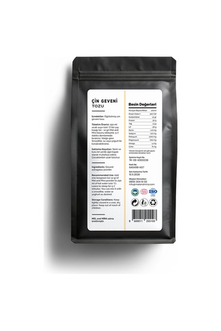 Organik Çin Geveni Kökü Tozu 100g - Premium Astragalus Root Powder, Organik Vegan Katkısız