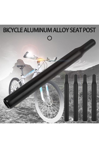 Dayanıklı Metal Alaşım Bisiklet Destek Gidonu Bisiklet Sele Borusu Bisiklet Sele Borusu 28.6mm