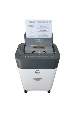 Hp Oneshred Auto 100cc Otomatik Beslemeli Evrak İmha Makinesi-p4-çapraz Kesim-4,3x12mm-17lt
