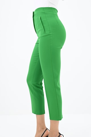 Koza Butik Kadın Yüksek Bel Krep Kumaş Pantolon 6110-23 001