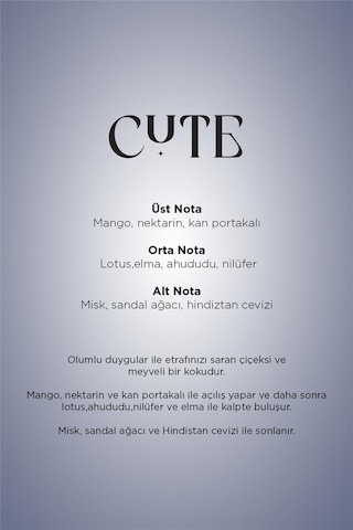 Cute Maxx Pro600 Koku Kartuşu 120 Ml Classic Seri