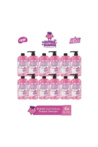 Miss Bulaşık Deterjanı Bubble 12'li