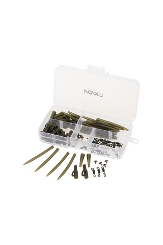 Lixada 100 Adet Terminal Sazan Balıkçılık Pimleri İle Y4700 Yeşil