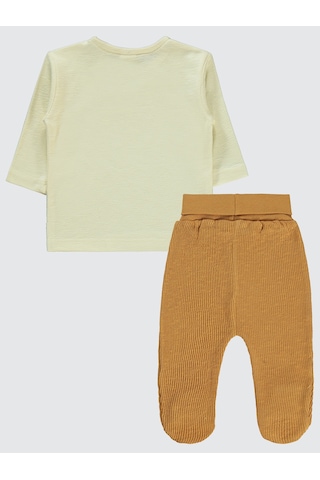 Civil Baby Erkek Bebek Takım 3-12 Ay Kiremit Kiremit