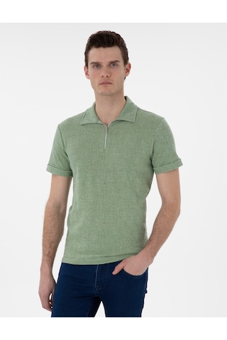 Pierre Cardin Erkek Açık Haki Tişört 50302586-vr183 Açık Haki