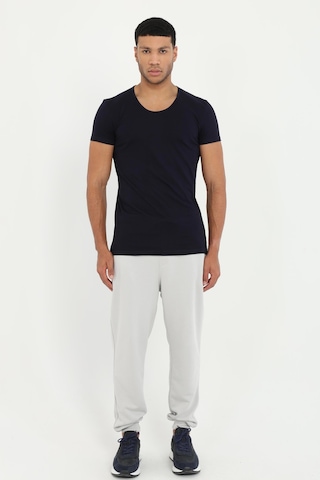 Dufy Erkek Slim Fit Siyah Atlet-26355