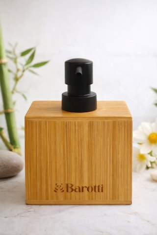 Modern Doğal Görünümlü Bambu Dikdörtgen Sıvı Sabunluk, Losyonluk,banyo Ve Mutfak Sabunluğu Doğal Bambu