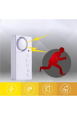 Suntek 108db Kapı Sensörü Alarm Çocuklar Için Güvenlik