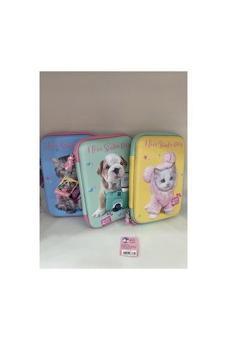 Dolphin Studıo Pets Kalem Çantası Eva Pt-7785 Karışık Renkler Hafif Ve Taşınabilir Tasarım Çok Renkli