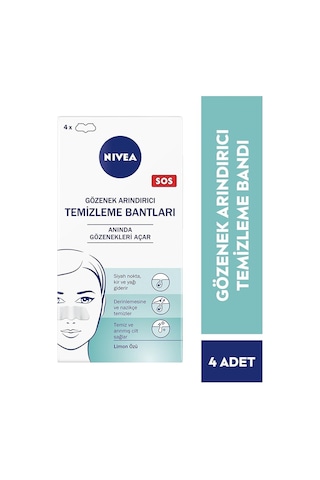 Nivea Gözenek Temizleme Bantları 4'lü