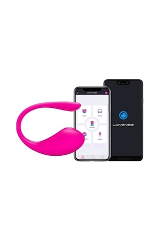Carmine Lovense Lush 3.0 Yeni Nesil Akıllı Telefon Tablet Uyumlu Lüks Vibratör Pembe