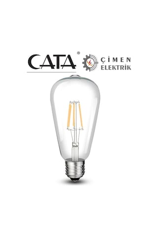 Cata Ct 4353 8w Rustik Led Ampul 3200k Günışığı E27 Duy