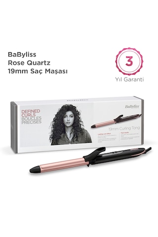 Babyliss C450E Rose Quartz 19 MM Tong Saç Maşası