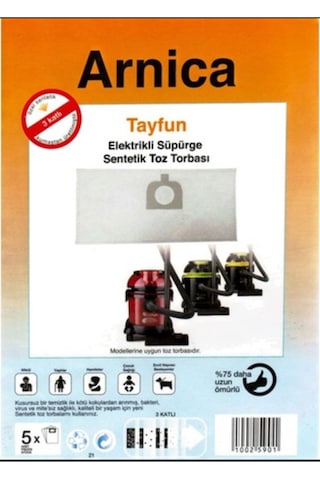 Magic Bags Tayfun Kazanlı Süpürge Torbası 5'li Paket