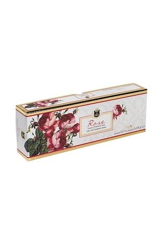 Olivos Lüks Gül Parfümlü Katı Sabun 3 x 100 G