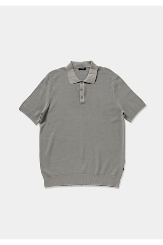 Colin's Colins Regular Fit Polo Yaka Düz Erkek Gri Kısa Kol Kazak Cl1081015 Q1.v1 Lgr Açık Gri