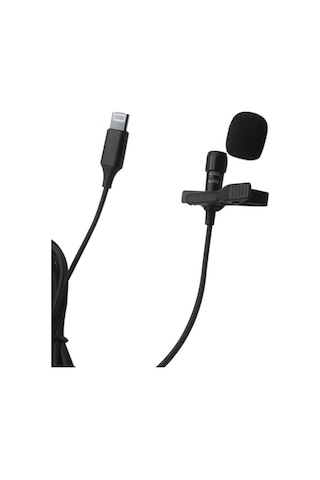 Hemengo Lightning 2 Metre Double Mikrofon - Siyah Hmngobzs