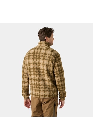 Helly Hansen Panorama Printed Pile Snap Mont Erkek Polar-34592 Kahverengi