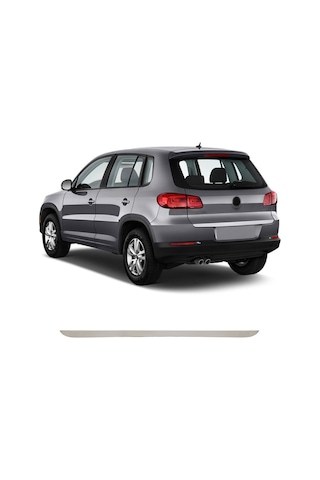 Volkswagen Tiguan Uyumlu 2012 Ve Üzeri Krom Bagaj Alt Çıtası Paslanmaz Çelik