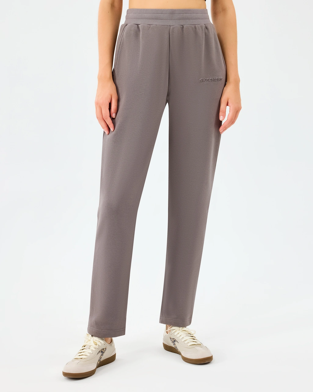 Skechers W Essential Slim Sweatpant Kadın Gri Eşofman Altı S2520289-3920 gri