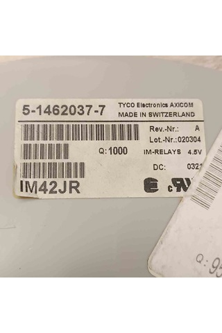 Im42jr 4.5v 0.1a Smd Axıcom Mini Röle 3 Adet