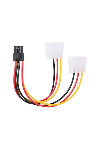 Padalink Grafik Kartı Güç Kablosu, 4 Pin Molex'den 6 Pin Pcı-express'e Çevirici, Psu'dan Grafik Kartına Güç Dağıtımı Kablosu