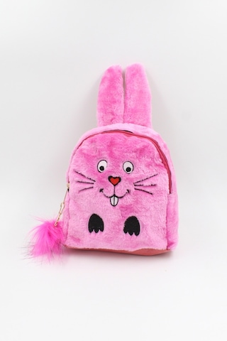 Chantaky 0393000 Peluş Tavşan Çocuk Sırt Çantası Pembe