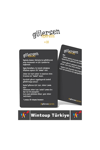 Oyun Eğlenceli Kız Erkek Grup Sevili Çift Arkadaş Ortamı Görev Ceza Kart Oyunu Gülersen İçersin +18