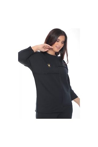 Lady Majestic Cotton 1. Kalite Büyük Beden Özel Tasarım Eşofman Takımı Lacivert