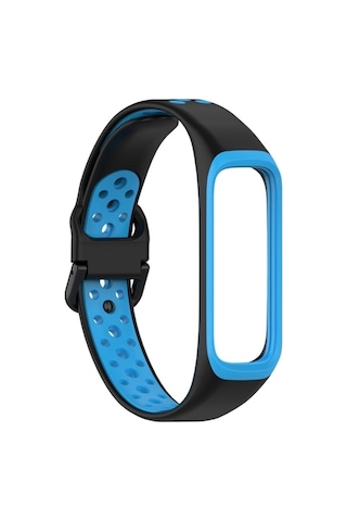 Adige Samsung Uyumlu Galaxy Fit 2 R220 Kordon Kayış Delikli Spor Silikon