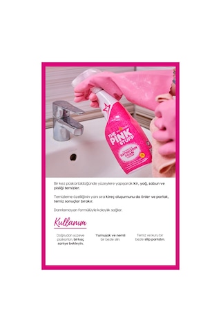 The Pink Stuff Mucizevi Banyo Köpük Temizleyici 750 ML