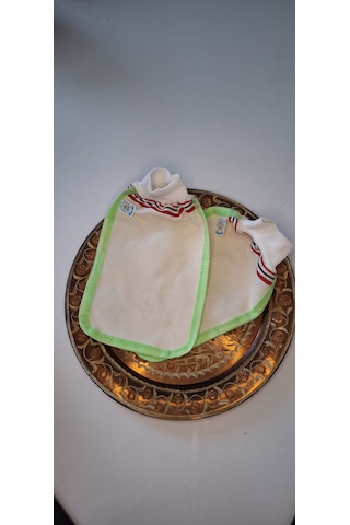 Eker-yeşil Biyeli Hızlıgiy Kese Seti-2 Adet Kese-lastikli Kese