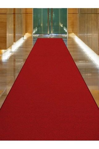 Desensiz Kaydırmaz Yolluk Kilim Halı 1x11 Metre Çok Renkli
