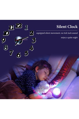 Yifomall Modern Dıy Sessiz Duvar Saati - 40cm Akrilik Dekoratif Saat Kırmızı, Siyah, Gümüş, Sarı Kırmızı