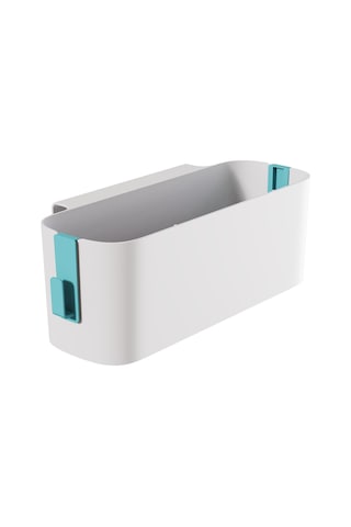 Yifomall Dorm Yatak Üstü Duvar Kurulu Rafı - Öğrenci İçin Delme Yok Saklama Kutusu, 2 Kanca İle Abs Plastik Malzeme Yeşil