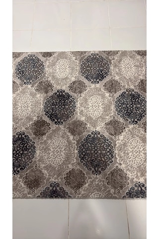 Merinos Halı Akrilik Dokuma Halı 120x110 Cm Renkli